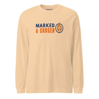 Sand dune Christian long sleeve shirt – desert tone faith tee with logo front
